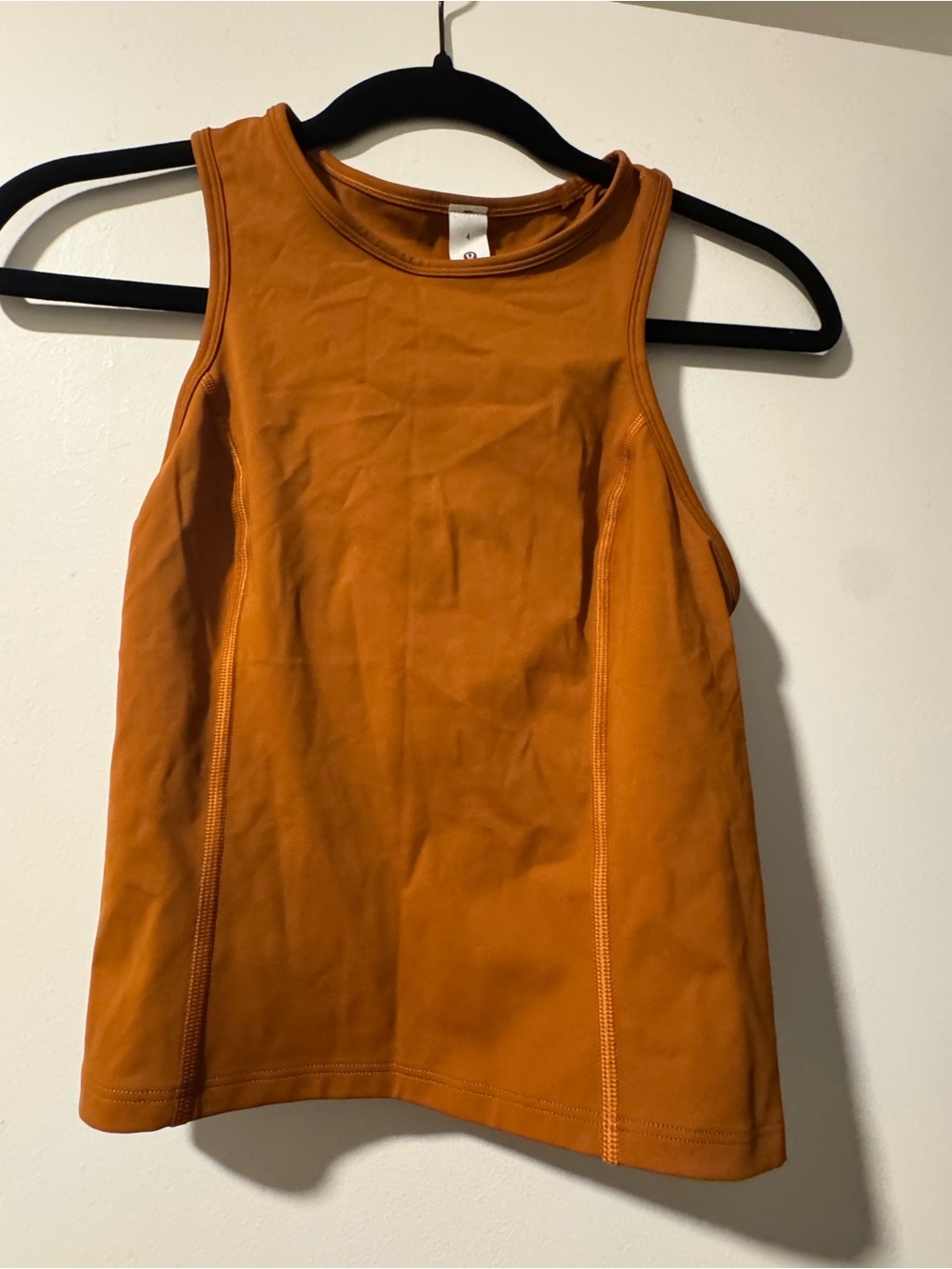 NWT LULULEMON - Butternut Brown Nulux Racerback Crop Tank - $58 - 4